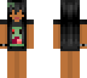 yuxk minecraft skin brown skin