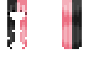 ~black and pink hair base~