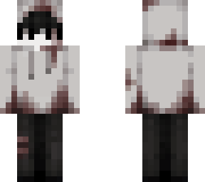 bloody hoodie