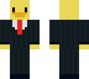 duck in suit