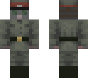 german ww1 officer (version 1916 with gas mask)