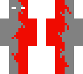 gray and red