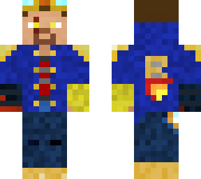 rocketear cosmic smp skin/ steampunk skin
