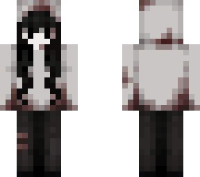 stained hoodie