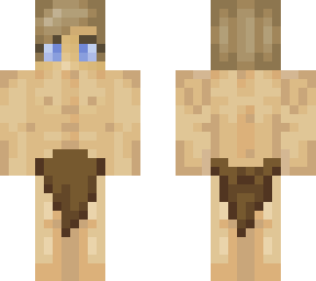 caveman caveboy forest man