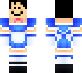 quackity cubito ~ maid azul