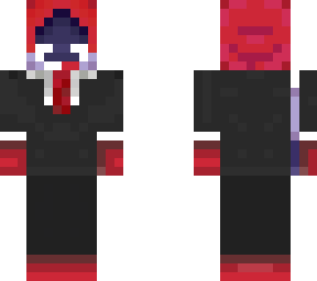 red lancer with a tie and suit