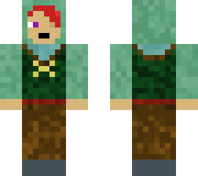 lego minecraft skin (cave explorer)