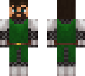 medieval green guard