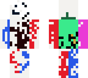 monogram broken tv skin