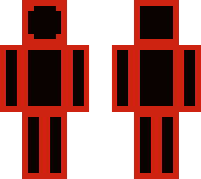 red and black