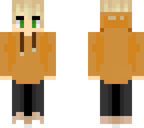 blonde orange boy