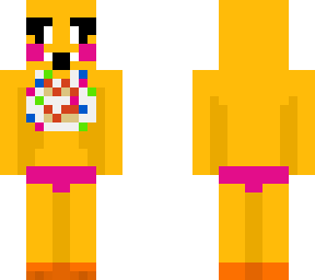 fnaf - toy chica - no beak / attack version