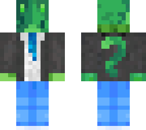 green alien cat in suit (read desc)