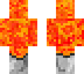 lava bucket man