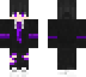 purple cool boy