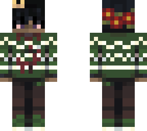 tweaked christmas skin oc