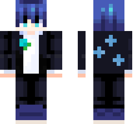 blue skin boy