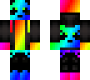 rainbow panda gamer