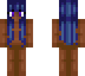 black girl with skin layer and hair