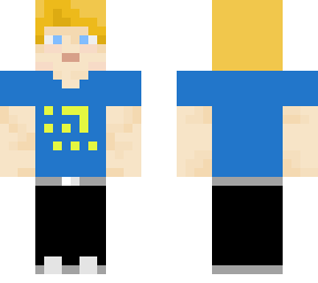 blonde muscle man