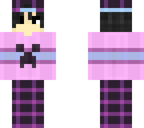 boy - pvp - minecraft - plaid - eyebrow skin - casual sweat