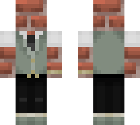bricks in a suit