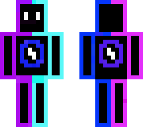cool neon skin
