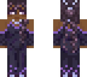 dark purple formal dress