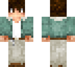 green carhartt jacket brown hair boy