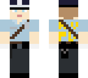 hill valley police department (traffic officer variant late 50s early 60s traffic cop)