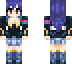 medaka kurokami (student council president)