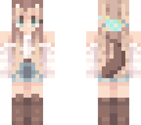 otter girl spring