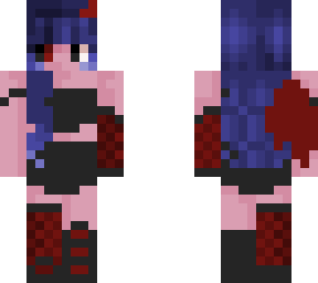 bloody demon girl