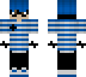 blue stripes