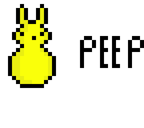 bunny peep