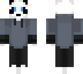 panda with blue eyes