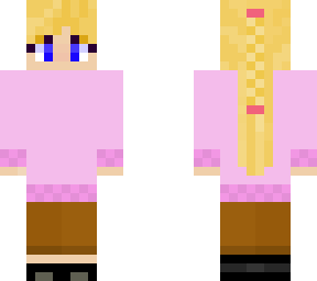 pink sweater