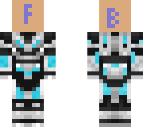 slim cyber scifi armor base