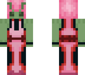 alien girl w/ short hair