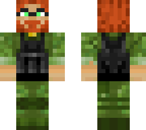 beard from hotline miami (ben smith/nicke) in military gear.