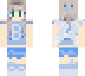 blue fairy girl