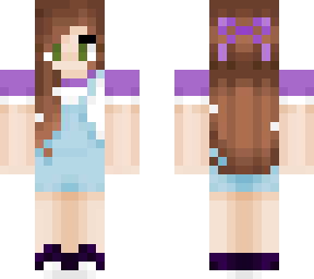 brown bow girl