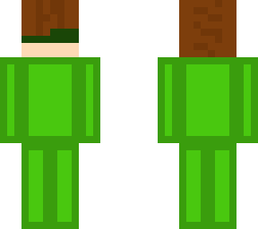me, but green!