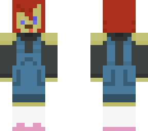 partly zombie girl