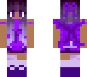 purple fairy girl