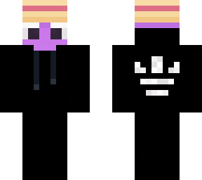purple guy with sport hoodie