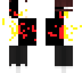 whiteandyellow/redandblack dream