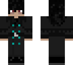black & teal vampire