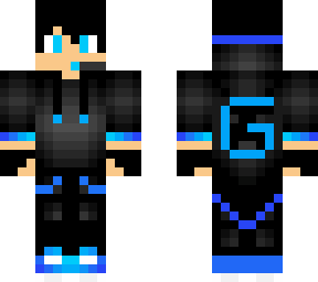 blue gamer boy